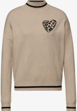Jacquard trui met hart