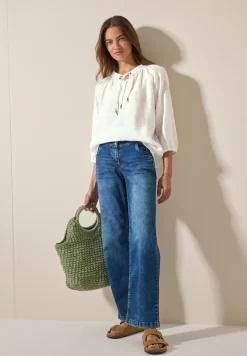 Jacquard tuniekblouse