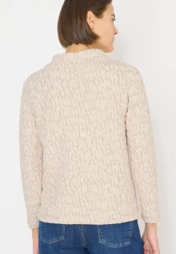 Jacquard Funnel Hals Shirt