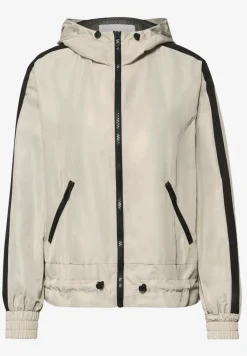 Jas met capuchon en banddetail