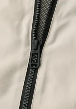 Jas met capuchon en banddetail