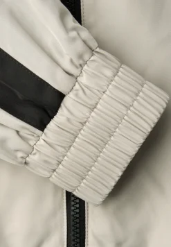 Jas met capuchon en banddetail
