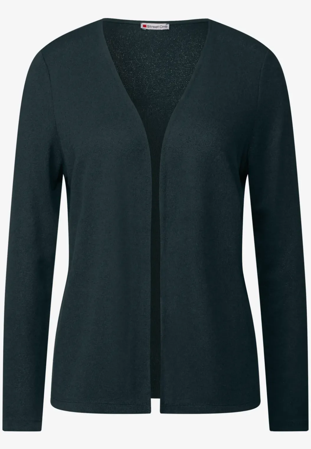 Jas met gebreide look