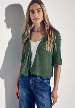 Jas met gebreide look