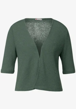 Jas met gebreide look