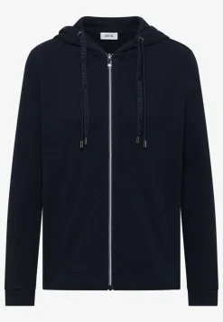 Jas met lange mouwen, capuchon en zakken