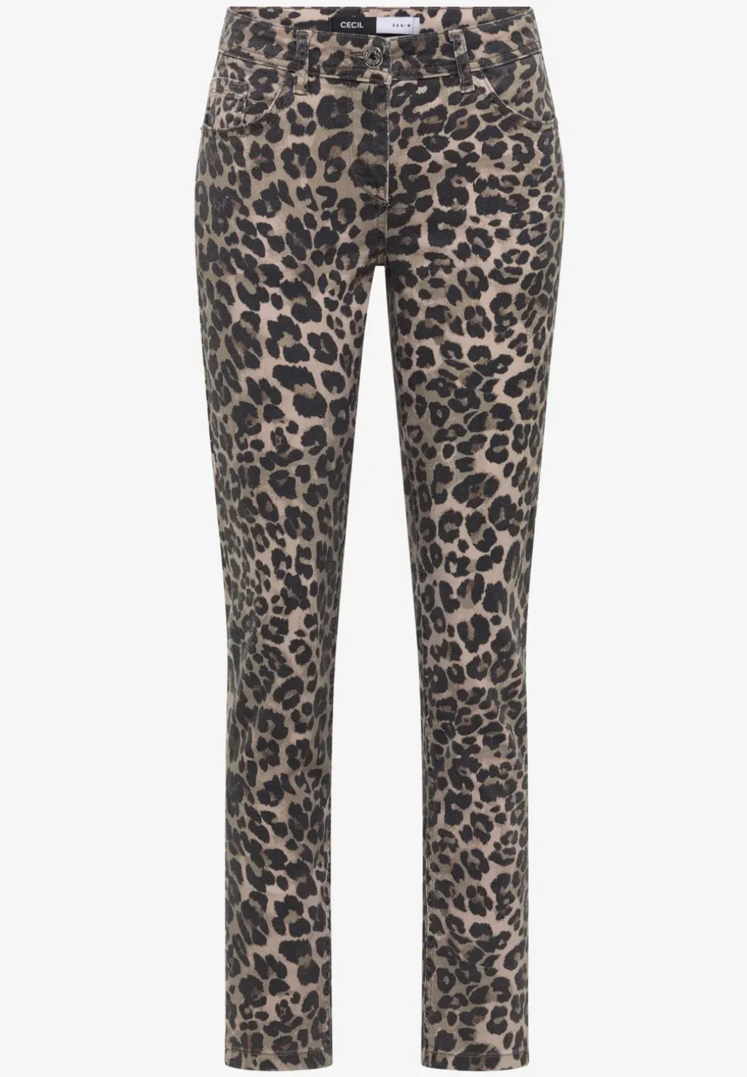 Jeans in leo look
