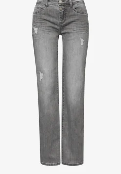 Jeans met destroyed details