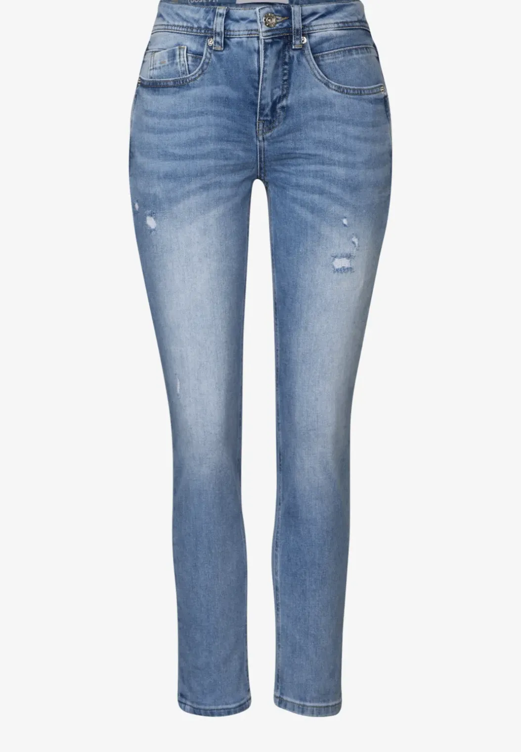 Jeans met destroyed look