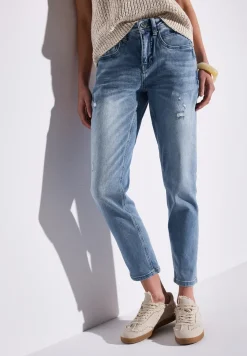 Jeans met destroyed look