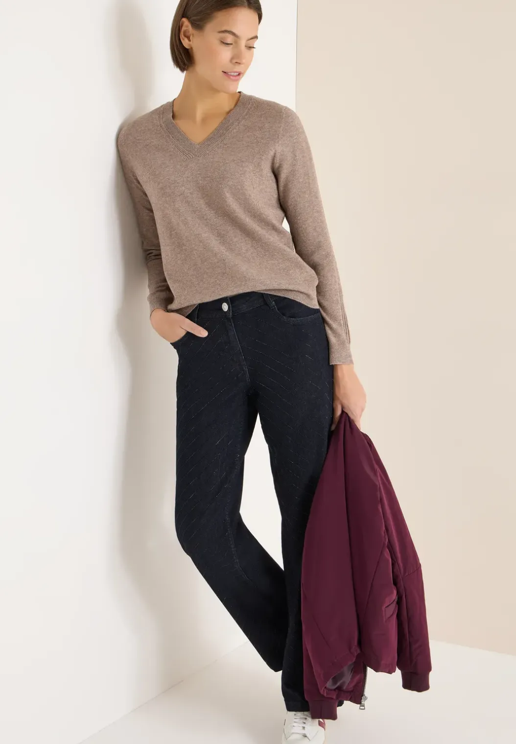 Jeans met edelstenen