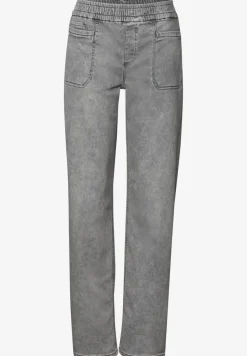 Jeans met elastische tailleband