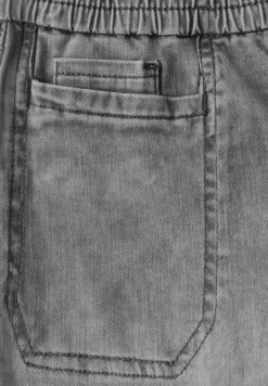 Jeans met elastische tailleband