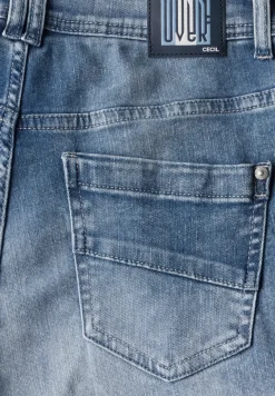 Jeans met flared pijpen