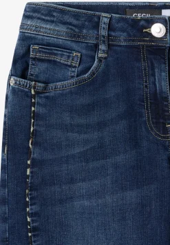 Jeans met gallonstrepen