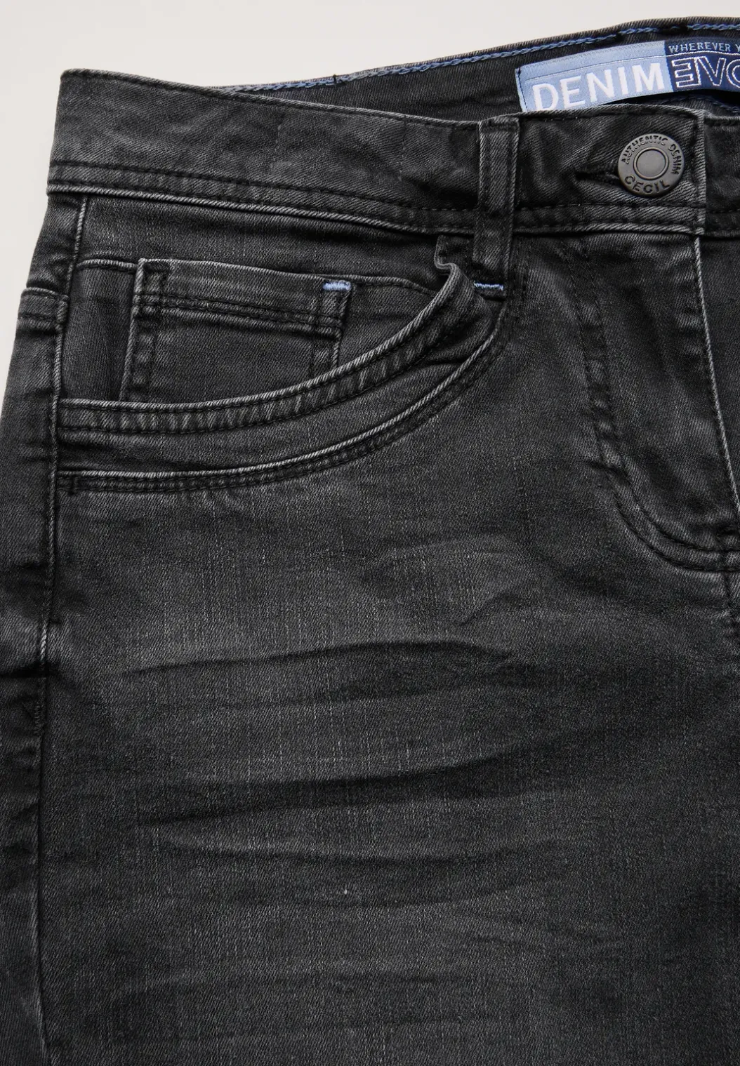 Jeans met omslag