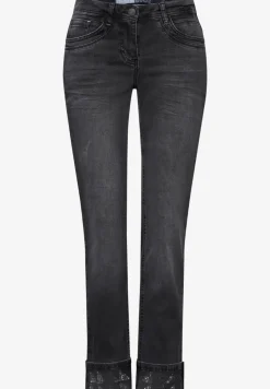 Jeans met omslag