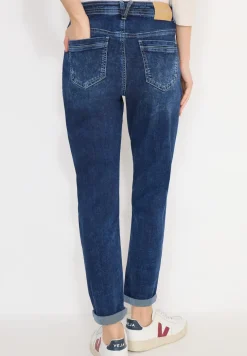 Jeans met opgestikte zakken