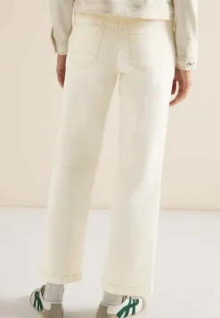 Jeans met opgezette zakken