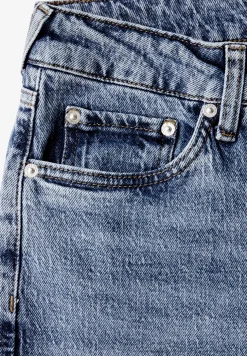 Jeans met rechte pijpen