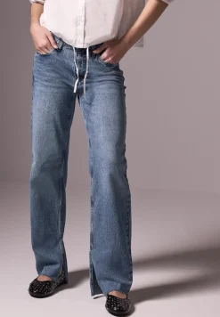 Jeans met rechte pijpen