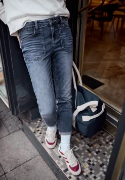 Jeans met smalle pijpen