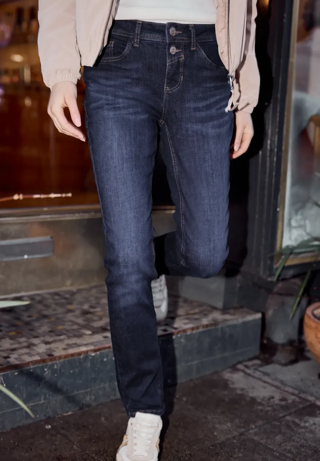 Jeans met smalle pijpen