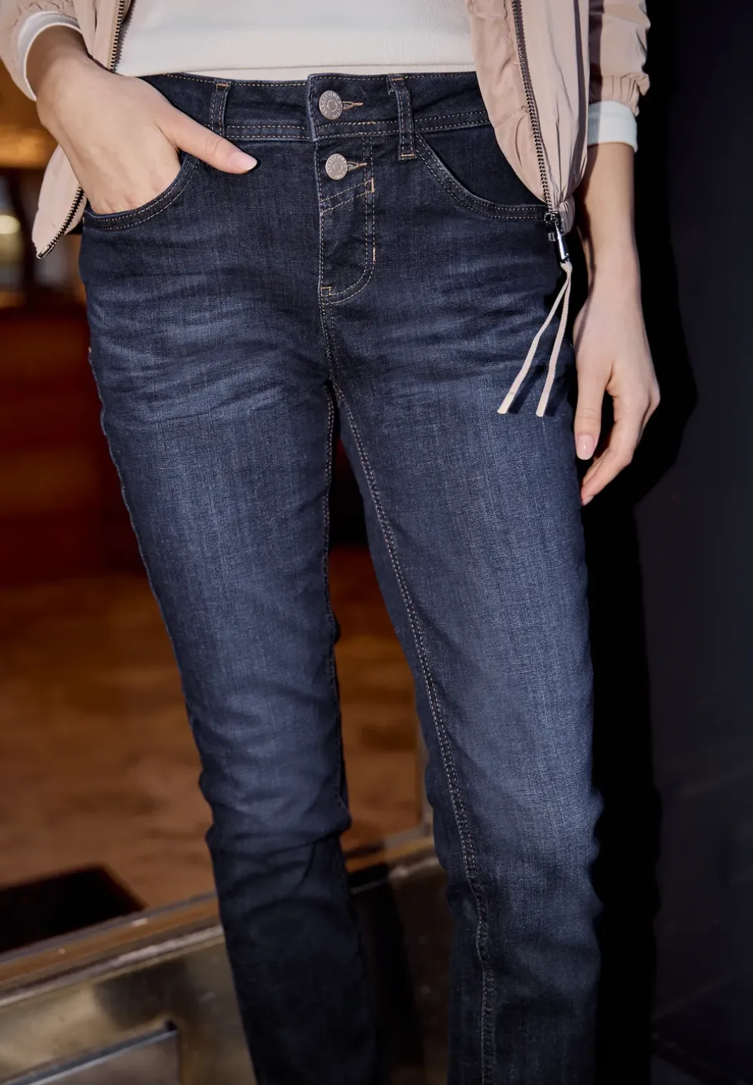 Jeans met smalle pijpen