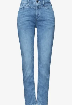 Jeans met taps toelopende pijpen in een Loose Fit