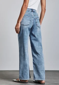 Jeans met wijde pijpen