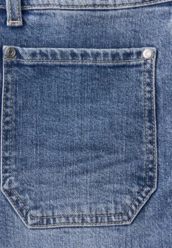 Jeans met zoomdetail