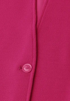 Jersey blazer met structuur