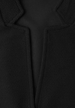 Jersey blazer met structuur