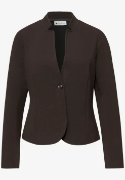 Jersey blazer met textuur