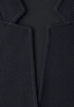 Jersey blazer met textuur