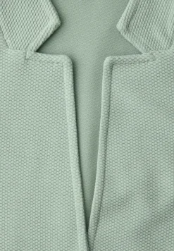 Jersey blazer met textuur