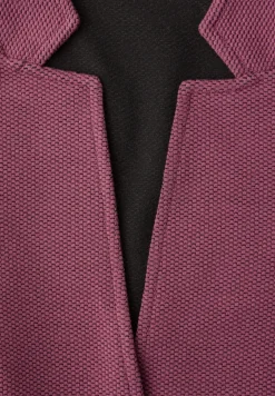 Jersey blazer met textuur