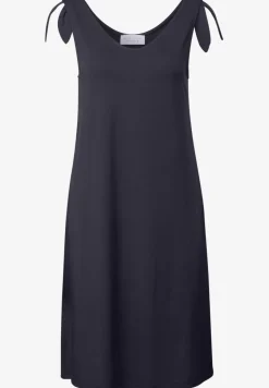Jersey jurk met knopen