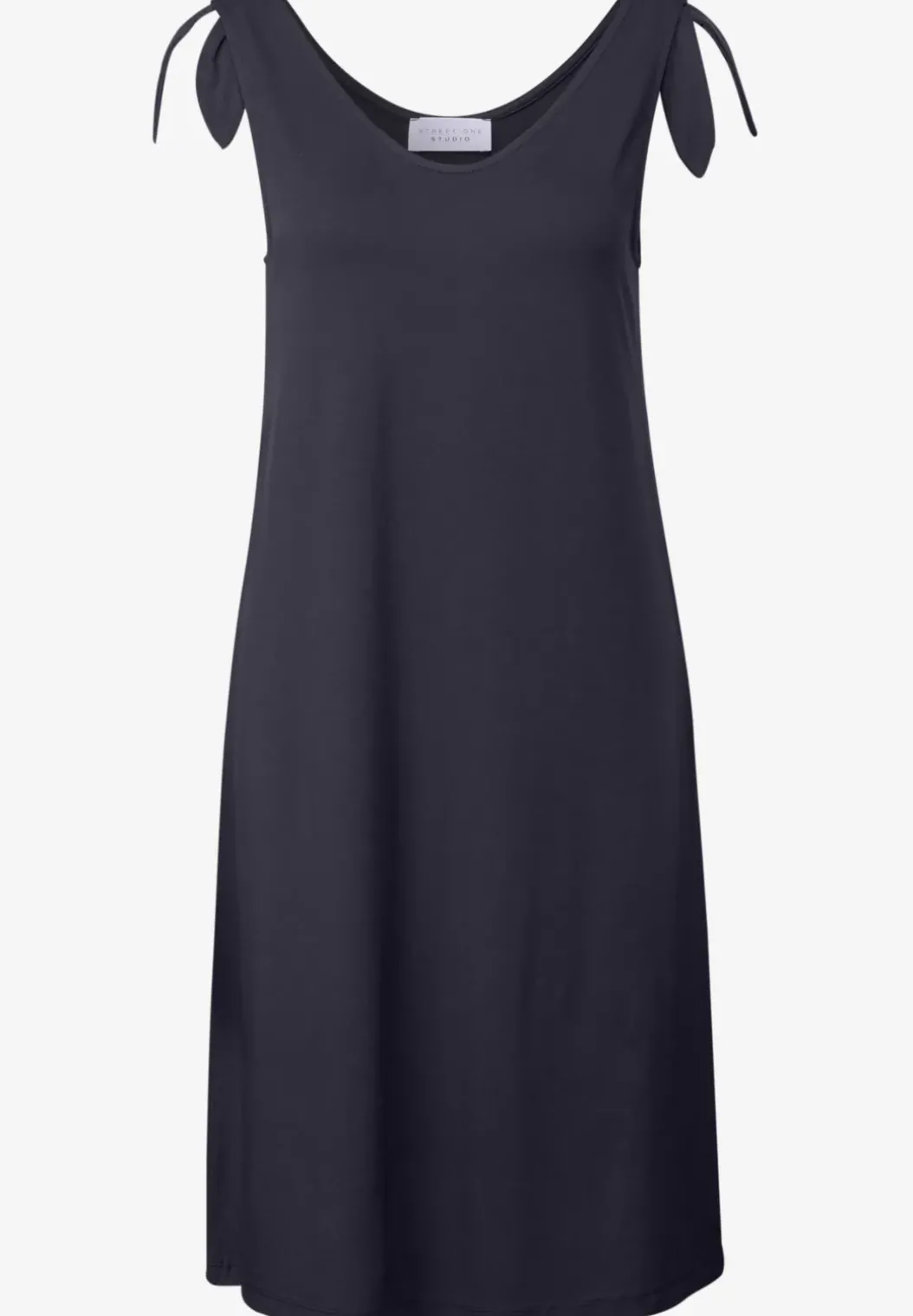 Jersey jurk met knopen