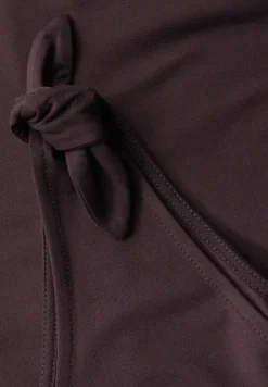Jersey jurk met knopen