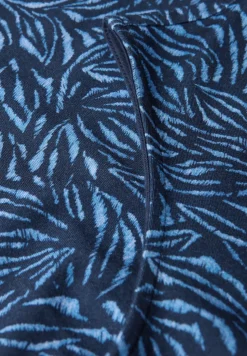 Jersey jurk met minimale print