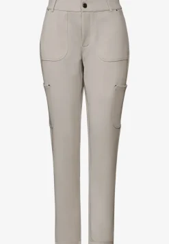Jersey keperstof cargo broek