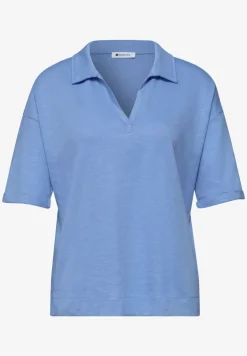 Jersey poloshirt met korte mouwen