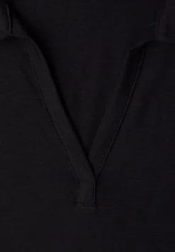Jersey poloshirt met korte mouwen