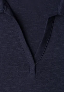 Jersey poloshirt met korte mouwen