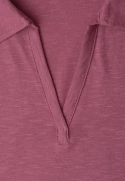 Jersey poloshirt met korte mouwen