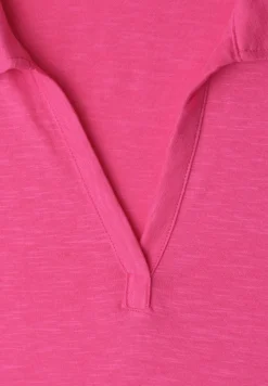 Jersey poloshirt met korte mouwen