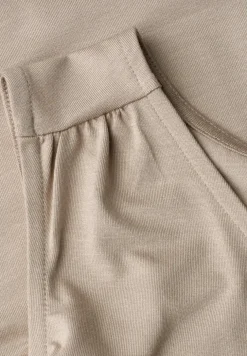 Jersey top met elastische zoom