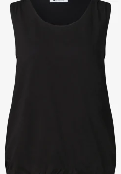 Jersey top met elastische zoom
