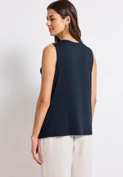 Jersey top met gehaakte details